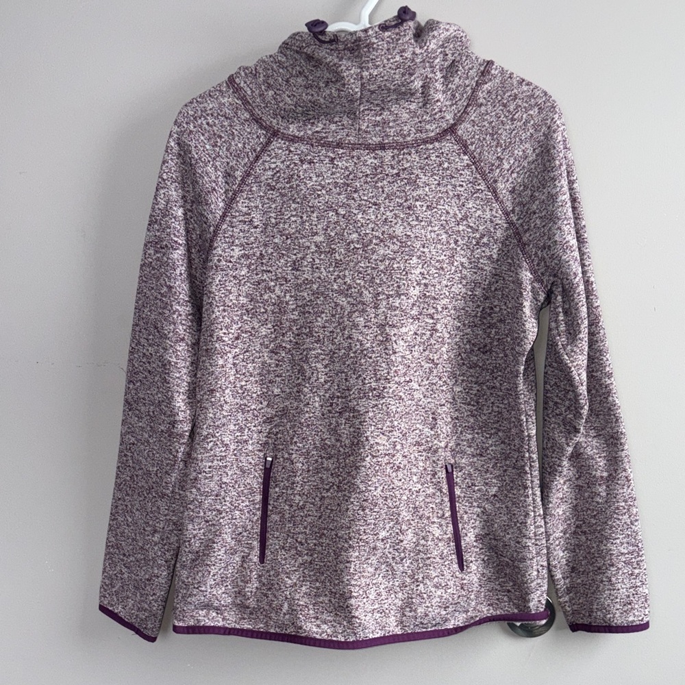 Women's Hyba Purple Heathered Hoodie